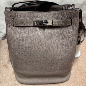 Hermes So Kelly 22 Gris Tourterelle Togo